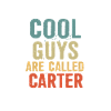 Cool guys are called Carter