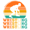 wrestl Retro-Design wrestl Geschenk
