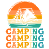 Camping Retro-Design Camping Geschenk
