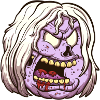 Female Zombie Head