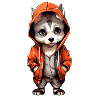 Cooler Baby Hundewelpe