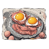 Egg and bacon
