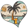 Palme und Bier