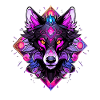 Spiritual Wolf Sacred Geometry