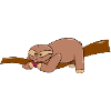 Little Sloth Finds Strawberry