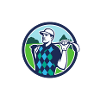 Golf Tee-Riffic Lover Funny Golfing