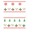 Biathlon Ugly Christmas Design