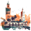 Marrakech has a history