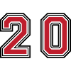20 Zahl symbol