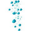 Gemstones, turquoise, pearls, stars, stones