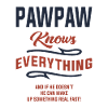 Pawpaw Knows Everything Design