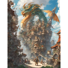 City with Dragon God