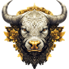 Artful bull