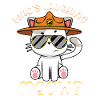 Who laughs Miow Cat Pun Kids Boys Girls lus