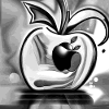 Apple design in white