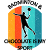 Badminton Badminton Badminton Player Chocolate
