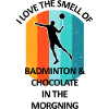 Badminton Badminton Badminton Player Chocolate