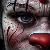 Sad clown