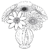Simple Design fleur SW