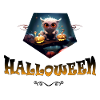 Halloween 2023 Chat ébouriffé