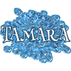 Wassertropfen für Tamara Tamara Name