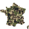 Camouflage carte de France