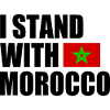 I stand with morocco