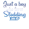 Sledding Boys Design