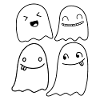 Kawaii Ghosts