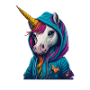 Einhorn Hoodie