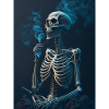 Skeleton smokes