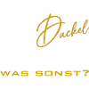 Dackel was sonst - Dackelsilhouette