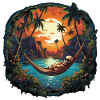 Relaxed Skeleton Paradise