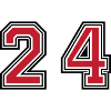24 Zahl symbol