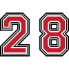 28 Zahl symbol