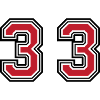 33 Zahl symbol