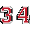 34 symboles numériques