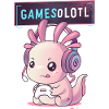 Gamesolotl - Axolotl Gamer