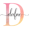 D | Monogramme | Nom | DafneAquarelle
