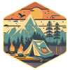 Camper,Outdoor Adventure Awaits