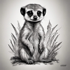 Suricate de bébé