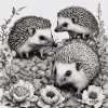 Hedgehog family