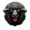 Moutons effrayants Halloween