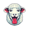 Sheep Creepy Halloween
