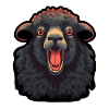 Mouton effrayant Halloween