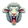 Moutons effrayants Halloween