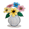 Beautiful flower mix