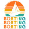 Boote Retro-Design Boote Geschenk