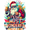 Weihnachtsmann- Bierliebhaber Geschenkidee