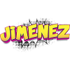 Jimenez benutzerdefinierter Name Comic-Stil Pop-Art,